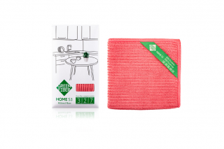 Green Fiber HOME S3, Файбер ребристый, коралловый